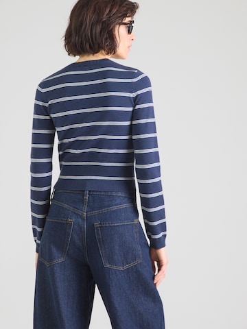 Tally Weijl Pletena jopa | modra barva