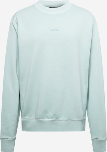 BOSS Orange Sweat-shirt 'Wefade' en opal / bleu clair, Vue avec produit