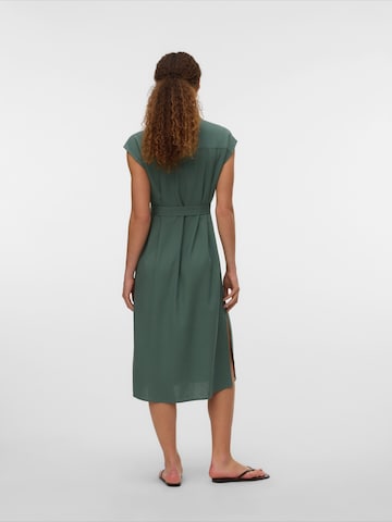 VERO MODA Skjortklänning 'VMMymilo' i grön