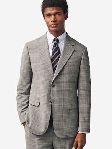 Next Regular fit Blazer in Grey: front