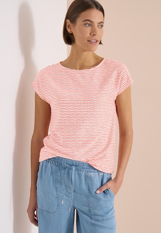 CECIL T-Shirt in Orange