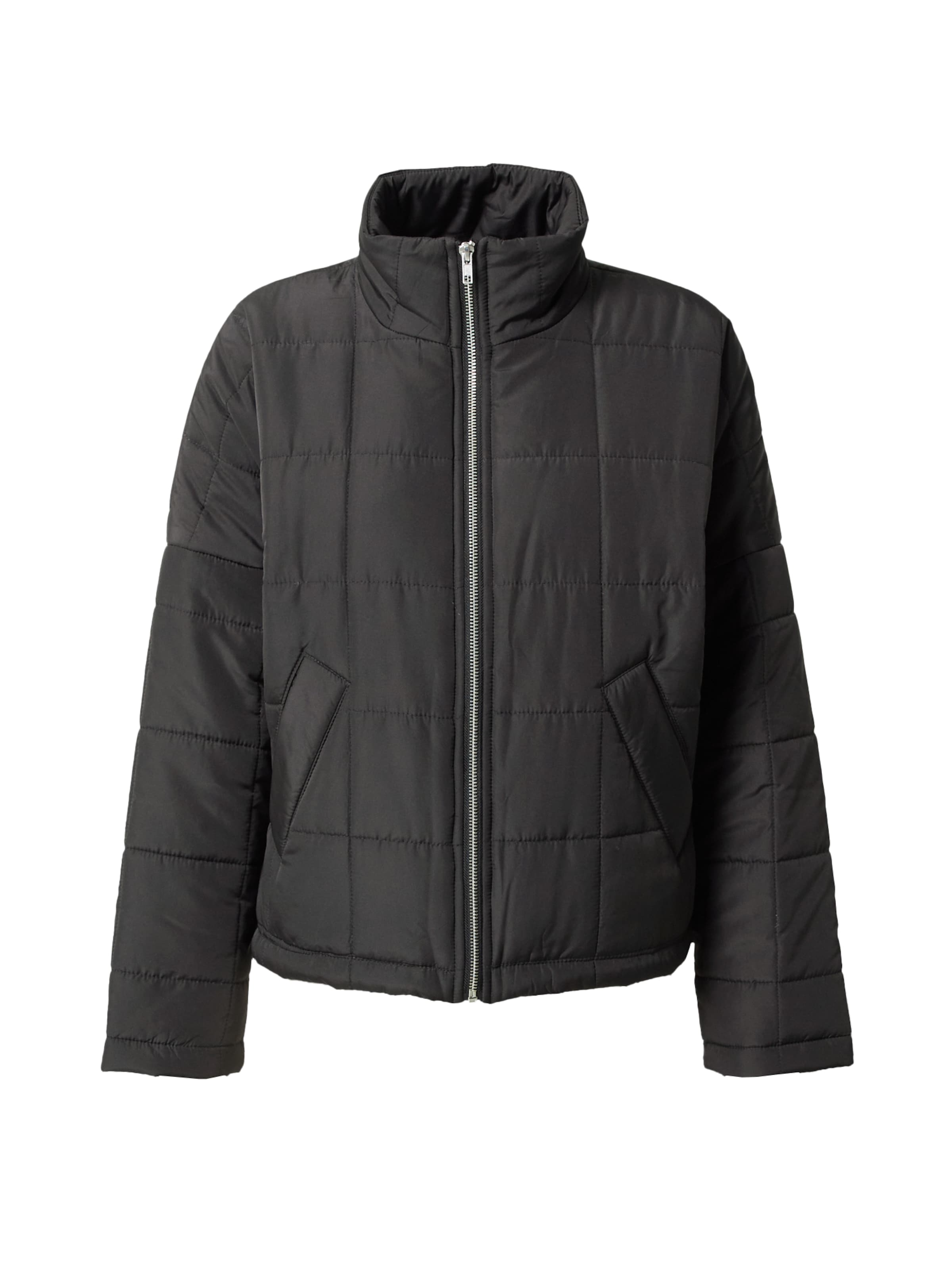 ABOUT YOU Φθινοπωρινό και ανοιξιάτικο μπουφάν 'Dotta' σε μαύρο: μπροστά