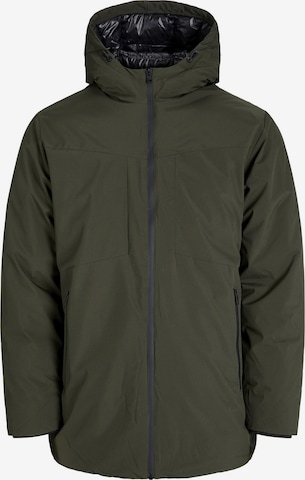 Parka invernale di JACK & JONES in verde: frontale