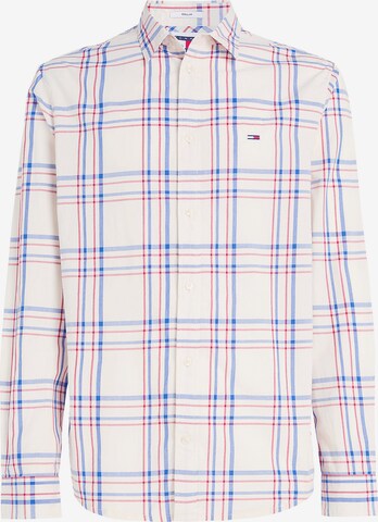 Coupe regular Chemise Tommy Jeans en mélange de couleurs : devant