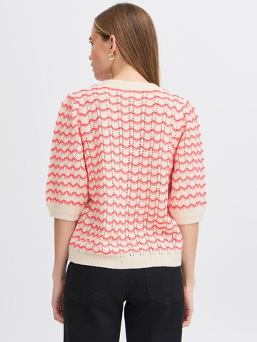 ICHI Strickjacke ' IHARDINA CA2 ' in Pink