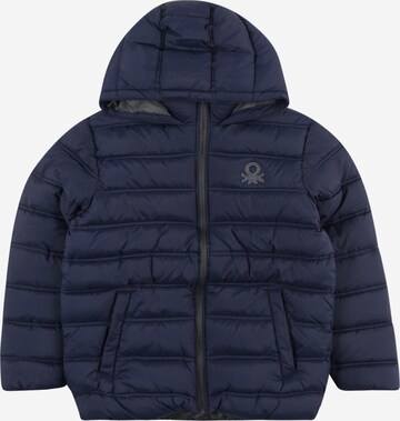 UNITED COLORS OF BENETTON Winterjas in Blauw: voorkant