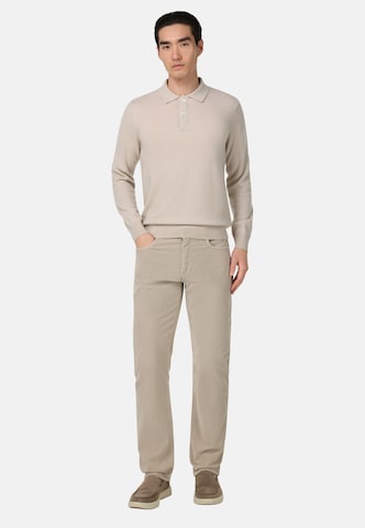 Coupe slim Pantalon Boggi Milano en beige