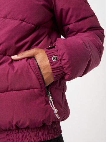 Superdry Prehodna jakna | vijolična barva