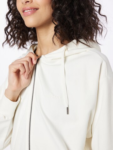 mazine - Sudadera con cremallera 'Florence' en blanco