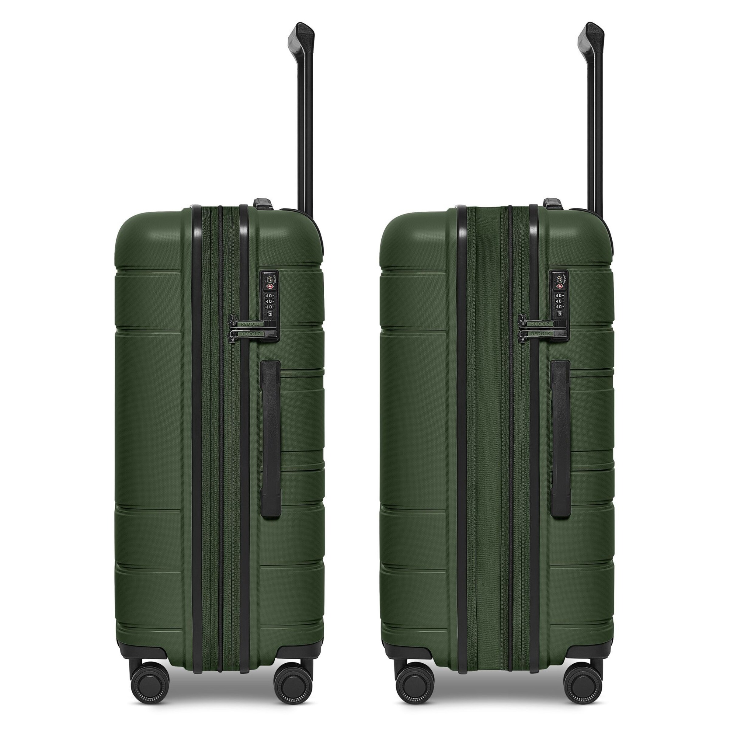 Redolz Kofferset 'Essentials 11' in Grün