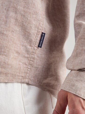 TOM TAILOR Regular fit Button Up Shirt in Pink