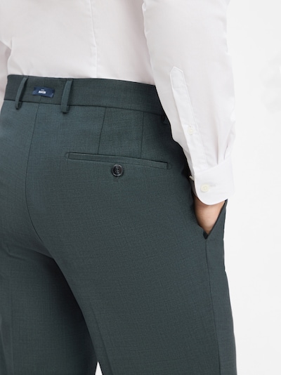 HECHTER PARIS Pleated Pants in Petrol, Item view