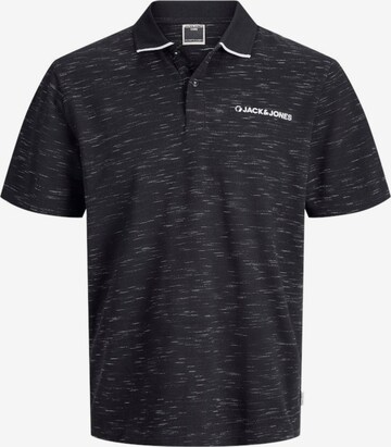 JACK & JONES Shirt 'JCOLogan Inject' in Zwart: voorkant