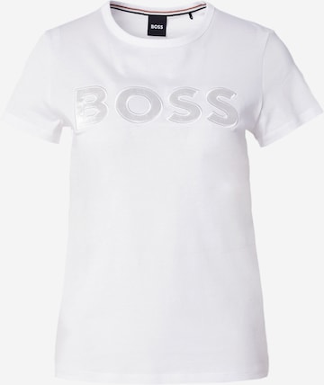 BOSS Black Shirt 'Eventsa' in Wit: voorkant