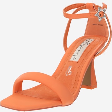 MARIAMARE Sandalen met riem 'NUIN' in Oranje: voorkant