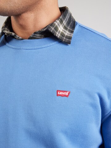 LEVI'S ® Regular Fit Sweatshirt 'Original Housemark' in Blau