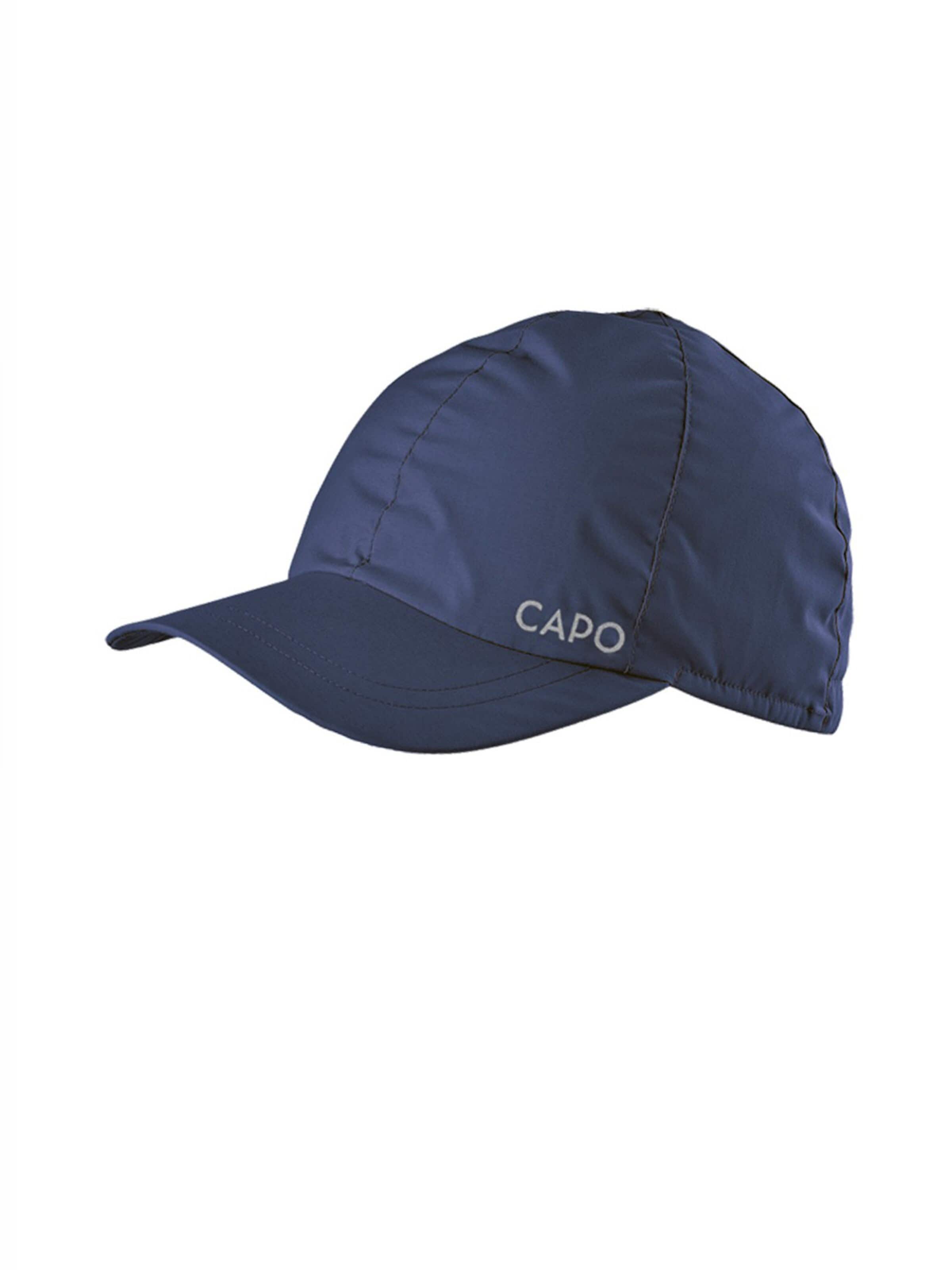 CAPO Cap 'Baseballcap, Sympatex 6-teilig, Reflexbügler, Futter, UV 50' in Blue: front