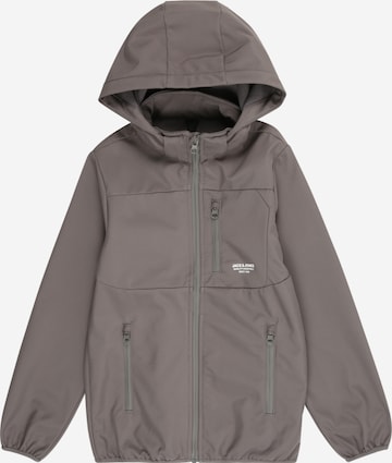 Jack & Jones Junior Övergångsjacka 'JJTheo' i grå: framsida
