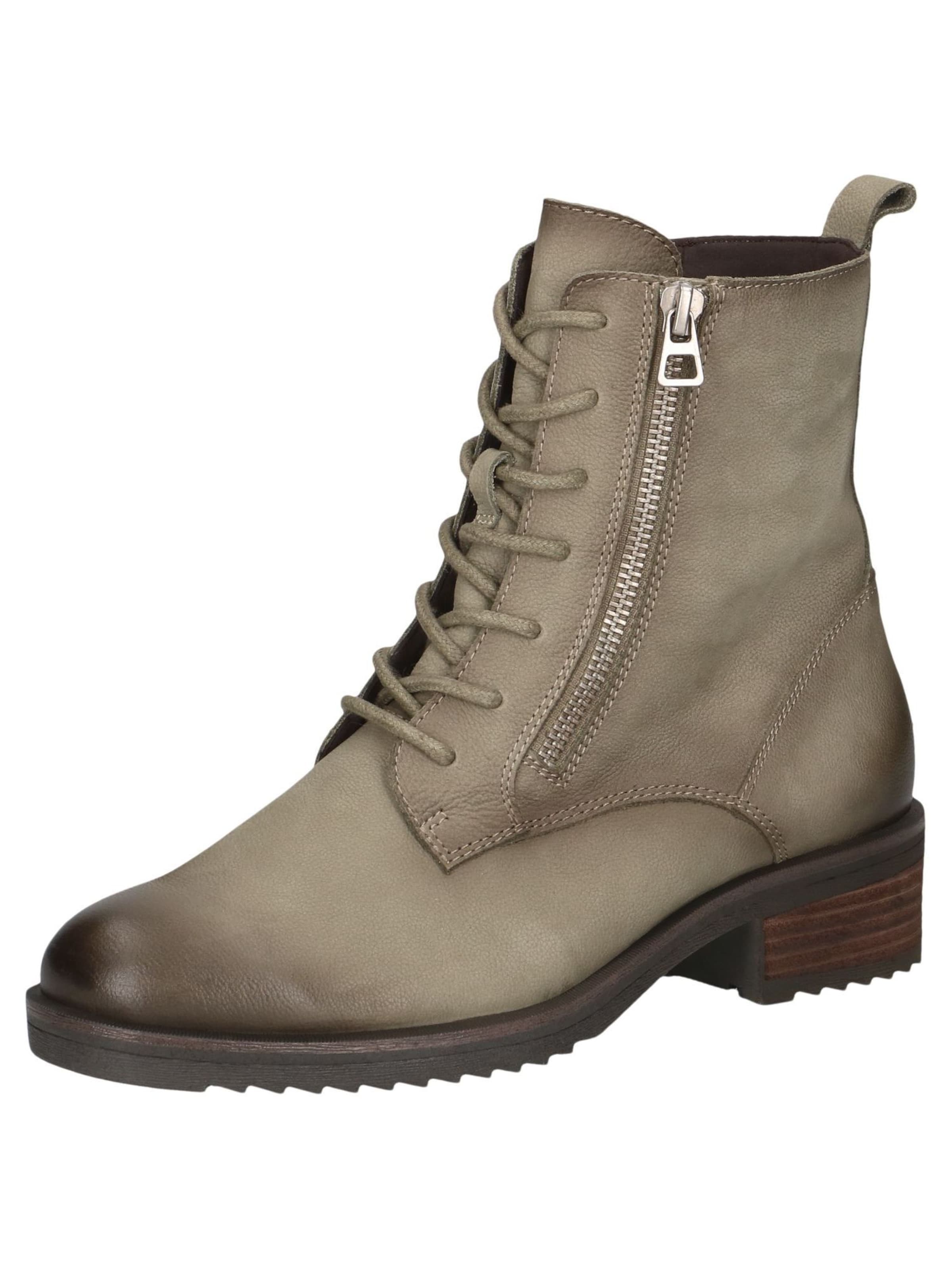 Stivaletto stringato di CAPRICE in grigio: frontale