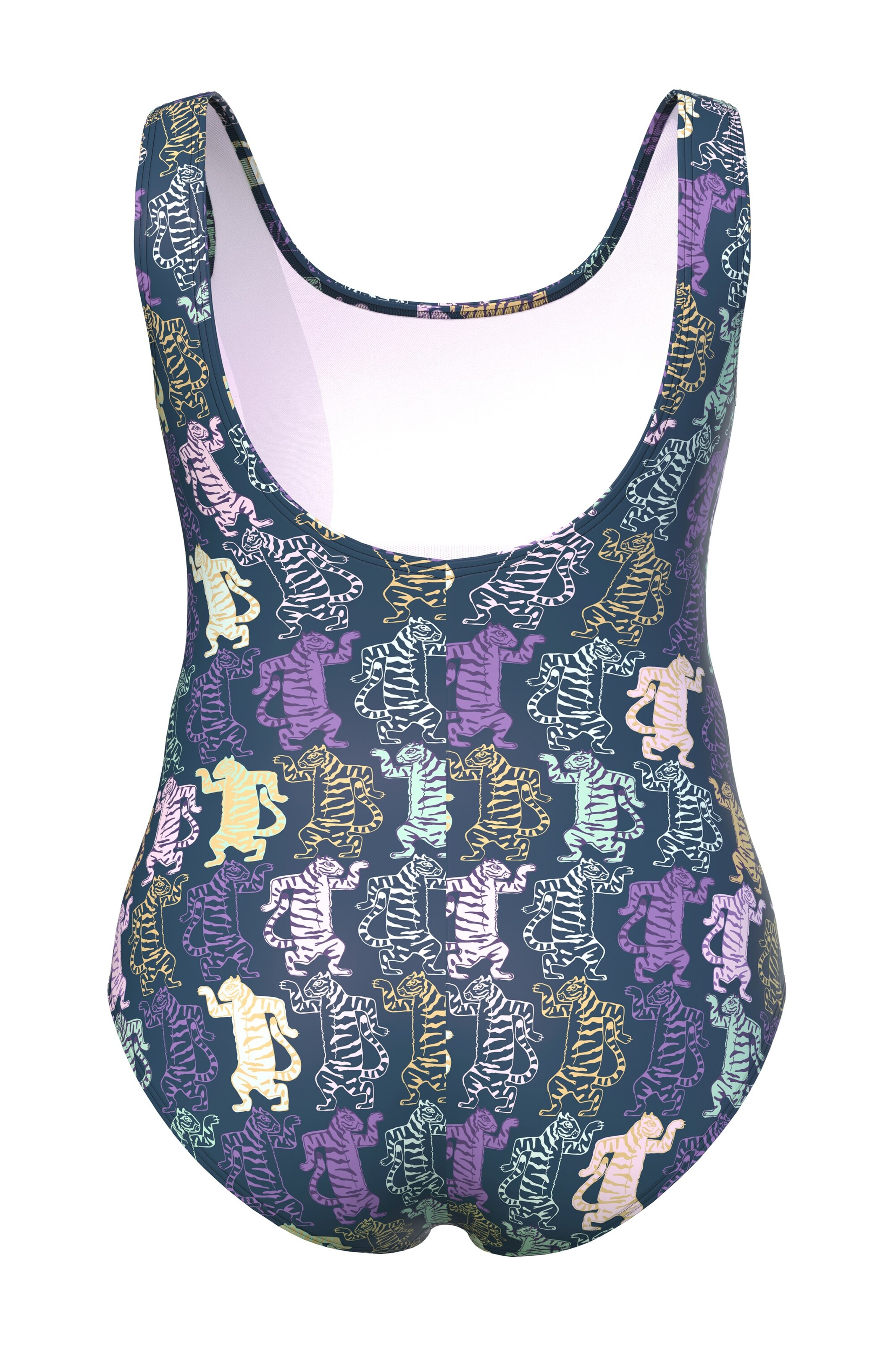 Ulla Popken Badpak in Blauw