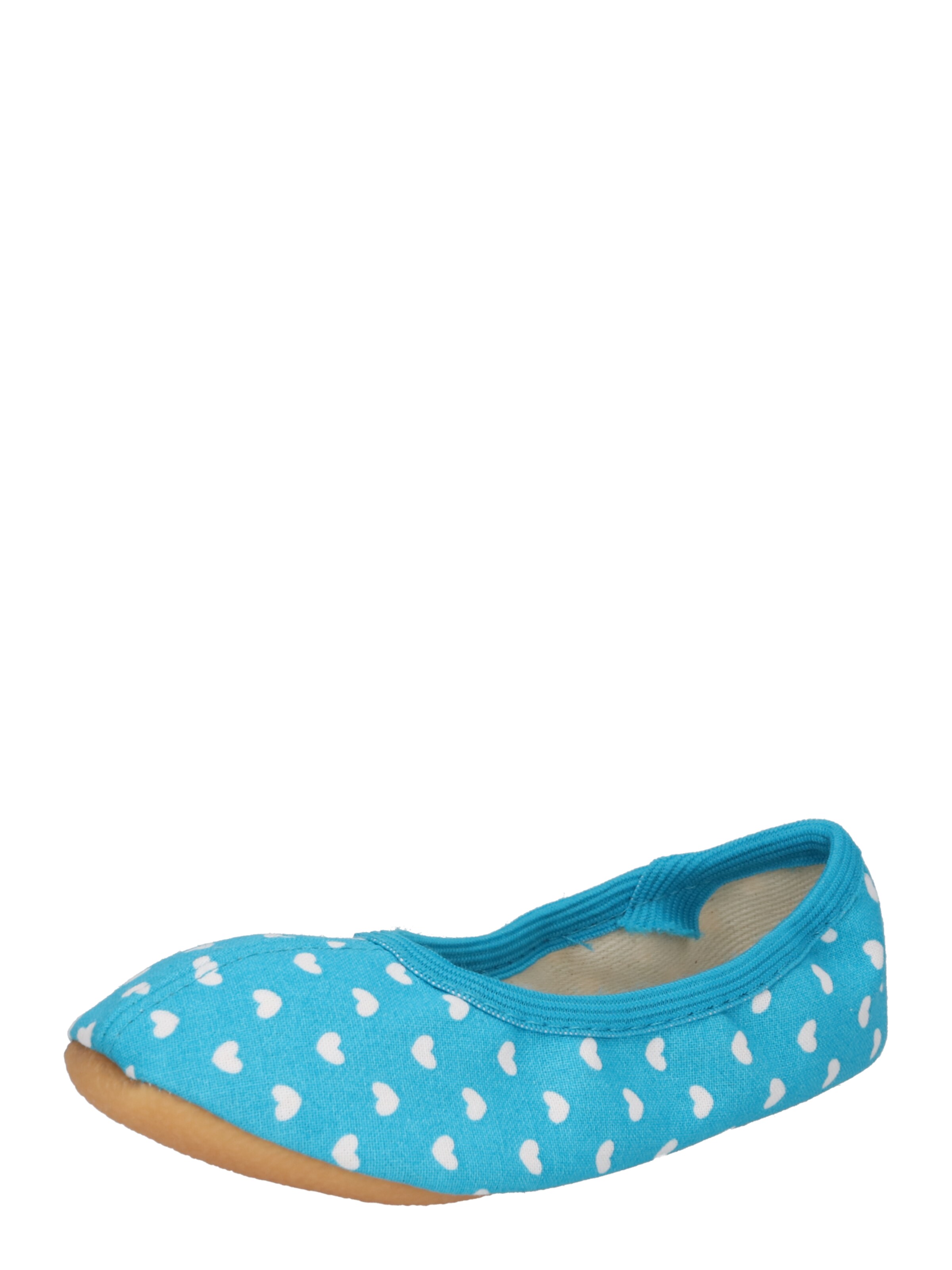 BECK Ballet Flats 'Herzen' in Blue: front