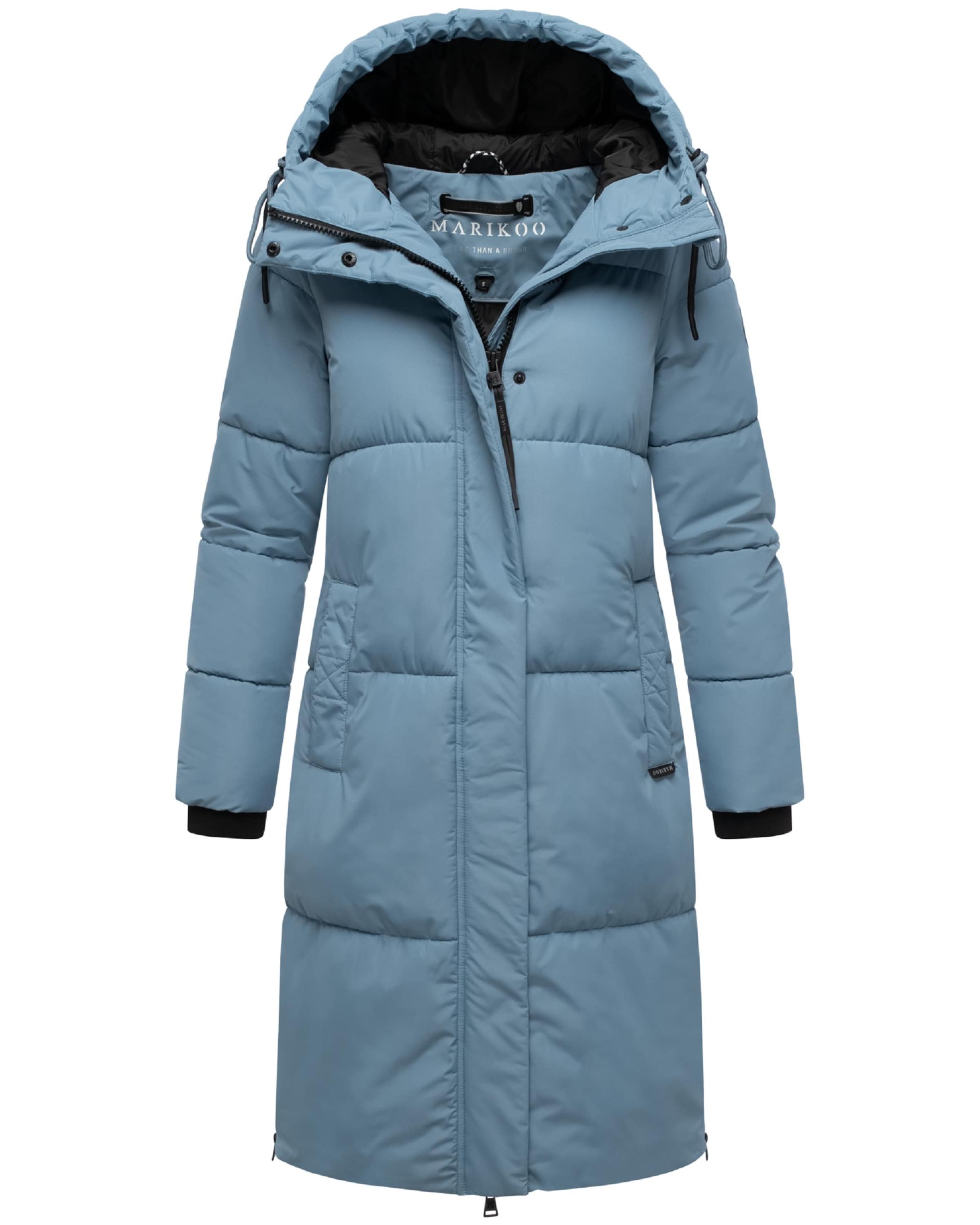 MARIKOO Зимнее пальто 'Michikoo XVI' в Синий: спереди