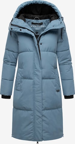 MARIKOO Płaszcz zimowy 'Michikoo XVI' w kolorze niebieski: przód
