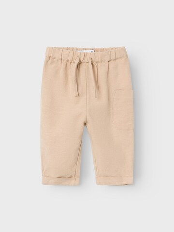 Loosefit Pantaloni 'Faher' di NAME IT in beige