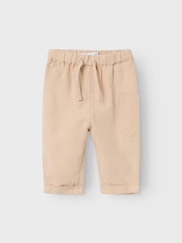 NAME IT Loosefit Housut 'Faher' värissä beige