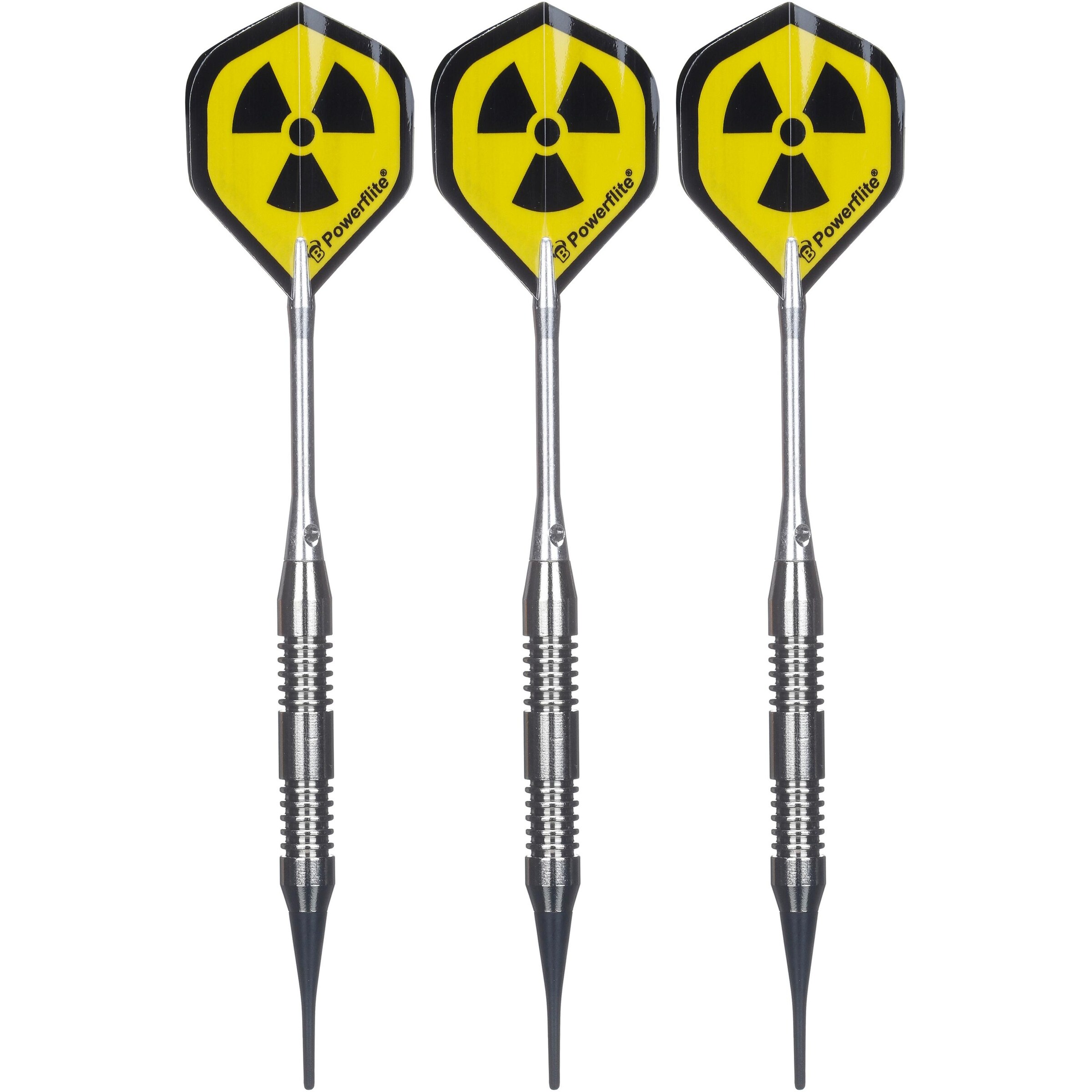 BULL'S Dartpfeil 'Mission' in Gelb: Vorderseite