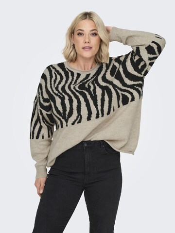 Pull-over 'CARJade' ONLY Carmakoma en gris