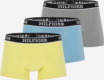 Tommy Hilfiger Underwear Boxershorts in de kleur Lichtblauw / Geel / Grijs / Zwart, Productweergave