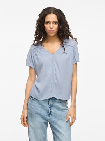 VILA Blouse in Blue: front
