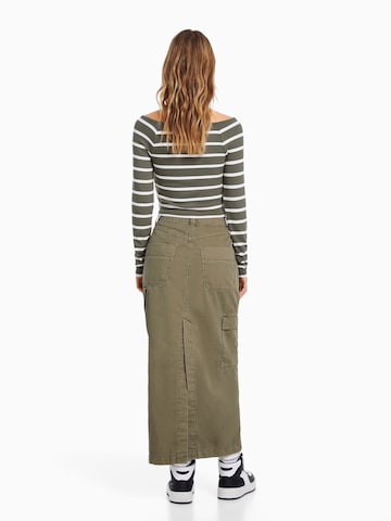 Bershka Skirt in Green