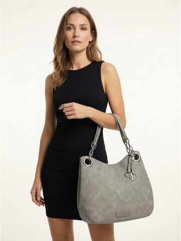 Sac bandoulière Bruno Banani en gris : devant
