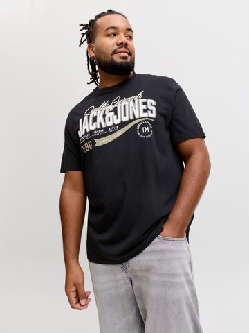 Jack & Jones Plus Tričko – černá