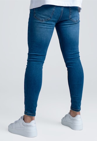 SikSilk Skinny Jeans in Blauw