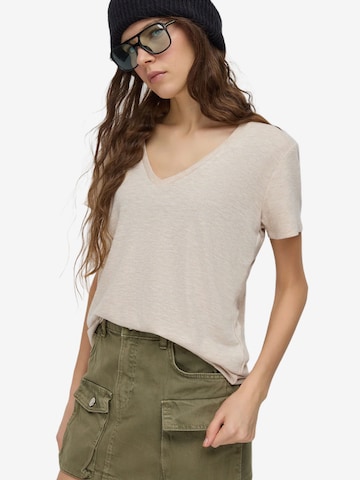 No Matter What T-Shirt in Beige: Vorderseite