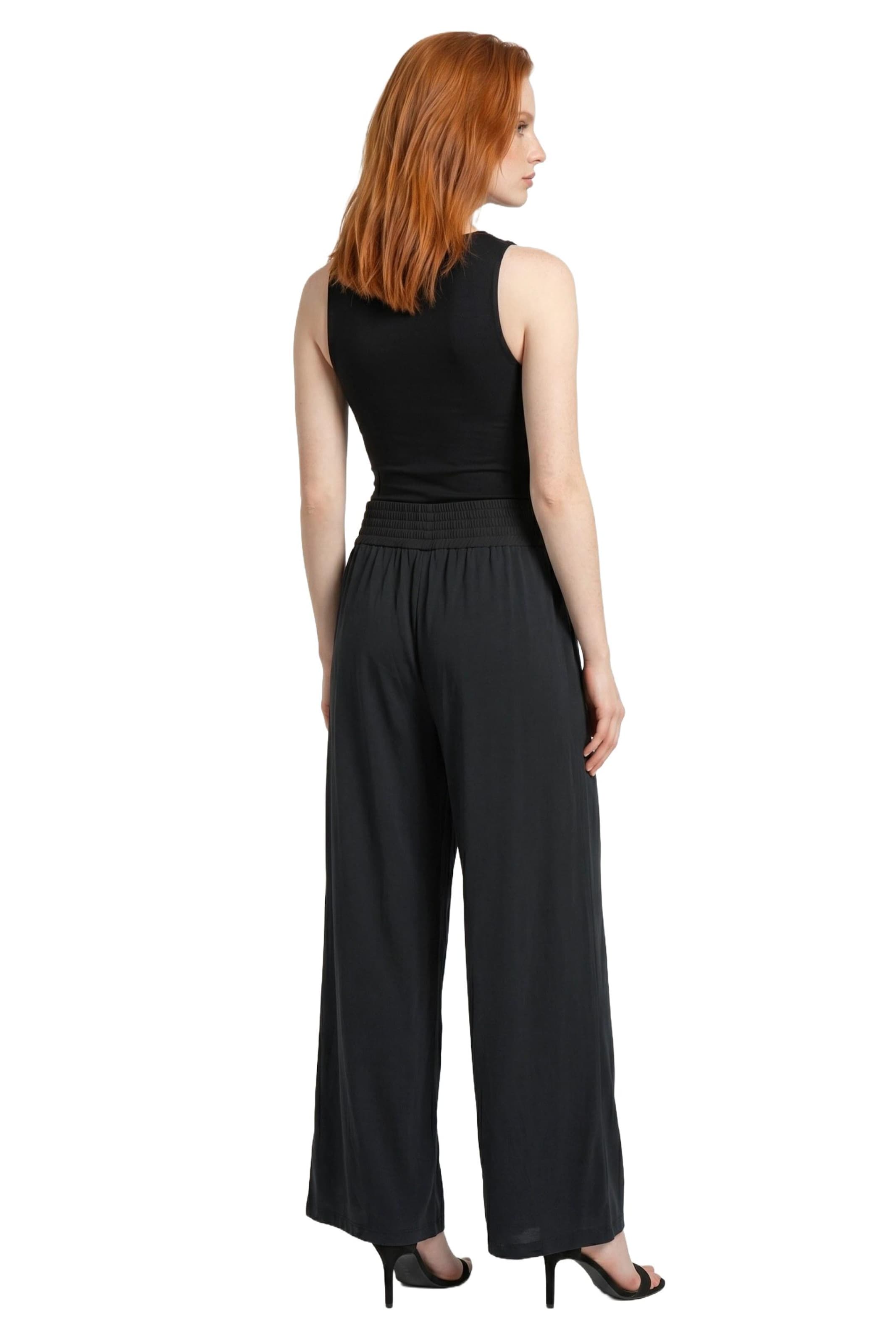 Alexa Dash Wide leg Pants in Grey