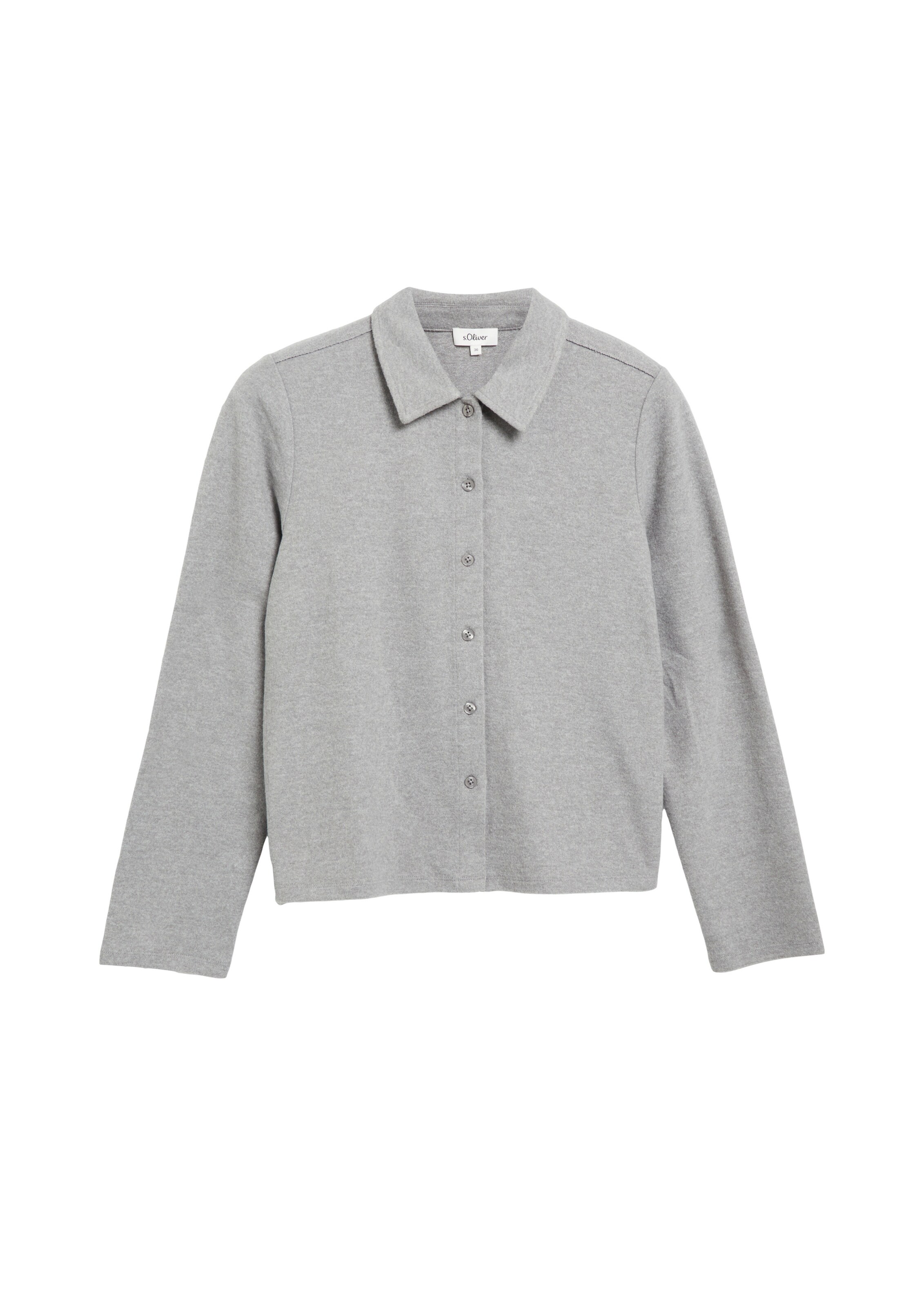 s.Oliver Blouse in Grijs: voorkant