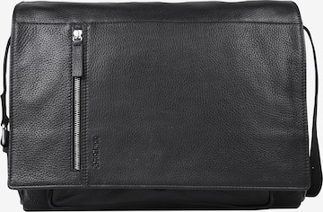 STRELLSON - Messenger 'Kennington Jeremy' em preto: frente