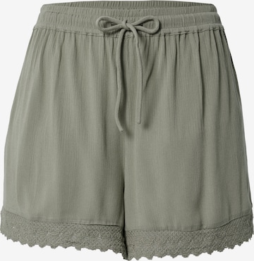 ABOUT YOU Pants 'Dorina' in Green: front
