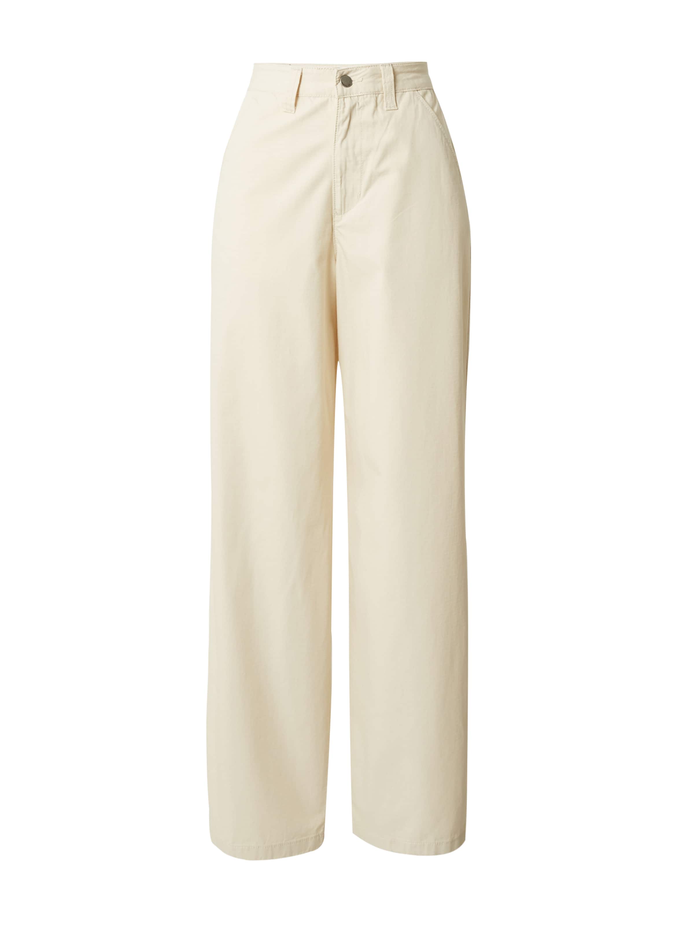 Dr. Denim Loose fit Trousers 'Donna' in Beige: front