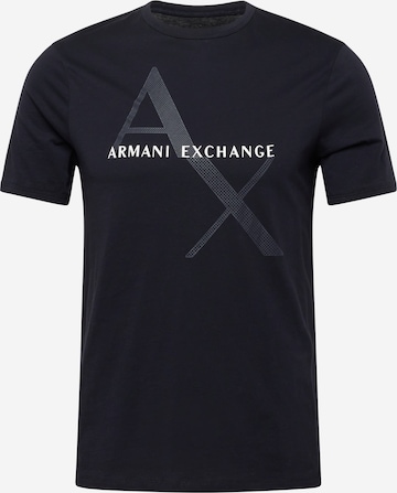 Maglietta di ARMANI EXCHANGE in blu: frontale