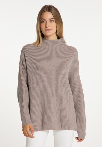 usha WHITE LABEL Sweater in Purple: front
