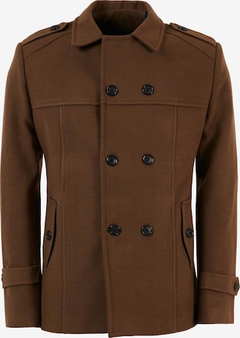 Buratti Winter Coat 'Buratti' in Brown: front