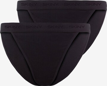 Skiny Slip in Schwarz: predná strana