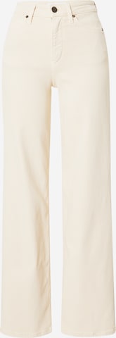 Calvin Klein Wide Leg Farkut värissä beige: edessä