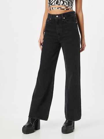 LEVI'S ® Wide leg Jeans in Zwart: voorkant