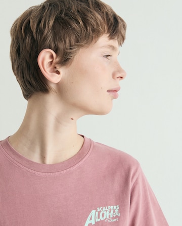 Scalpers Aloha Tee Kids ' ' in Rot